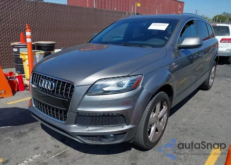 2011 Audi Q7 3.0T S Line Prestige from USA, damaged, VIN WA1DGAFE2BD002571